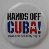 Badge: Hands Off Cuba!