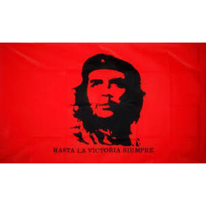 Flag: Red with Che Guevara
