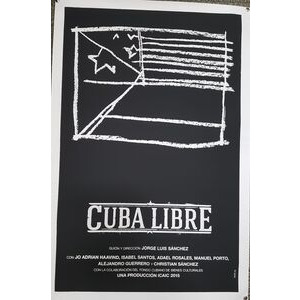 Screen Cuba sales - ICAIC film poster Cuba Libre